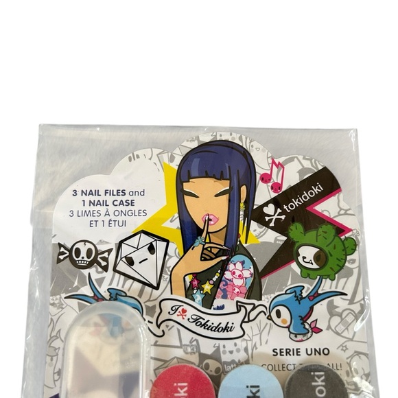 Tokidoki x Sephora Nail Files & Case Set Serie Uno/Series 1 Rare Collectible NWT - Picture 4 of 5